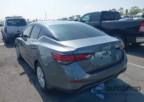 2025 Nissan Sentra S из США, поврежденный, VIN 3N1AB8BV9SY327109